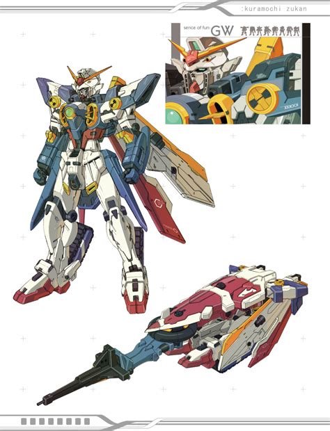 Kuramochi Kyouryuu Wing Gundam Gundam Gundam Wing Highres