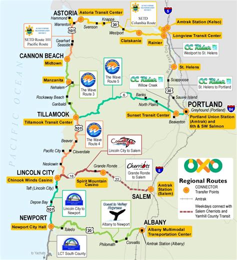 Cannon Beach Oregon Maps Maps