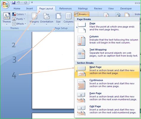 How To Change Page Layout In Word 2007 Pirategera