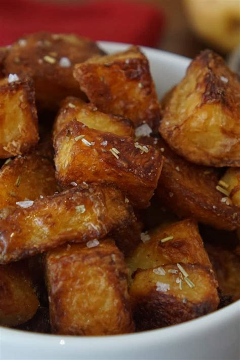 I added a touch of baking soda to. The Best Crispy Roast Potatoes You'll Ever Make | A Food ...