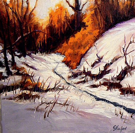 Carol Nelson Fine Art Blog December Song Daily Painter Winter