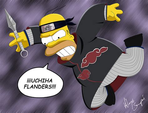 Homer Crossover In Naruto Anime Jokes Collection