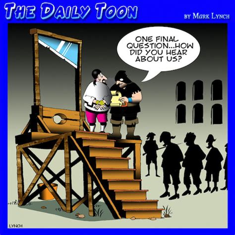 Guillotine French Cartoon