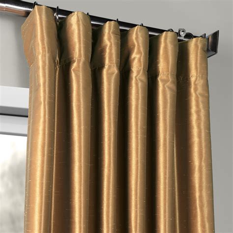 Our Vintage Textured Faux Silk Curtains And Drapes Have A Slight Sheen