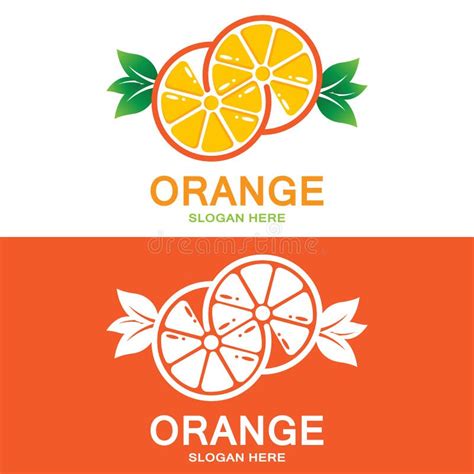 Orange Logo Design Fresh Fruit Vector Fruit Shop Fit Design Banner
