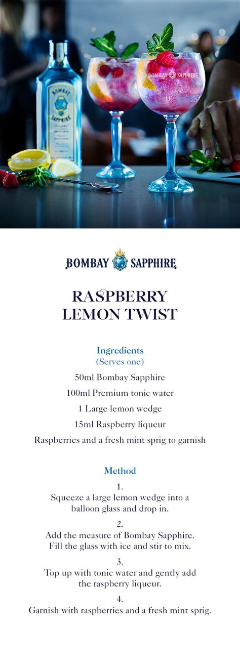 Raspberry Lemon Twist A Step By Step Guide To Making A Raspberry