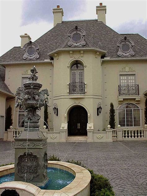 The Ultimate In Luxury House Plans French Chateaux Manors And Castles