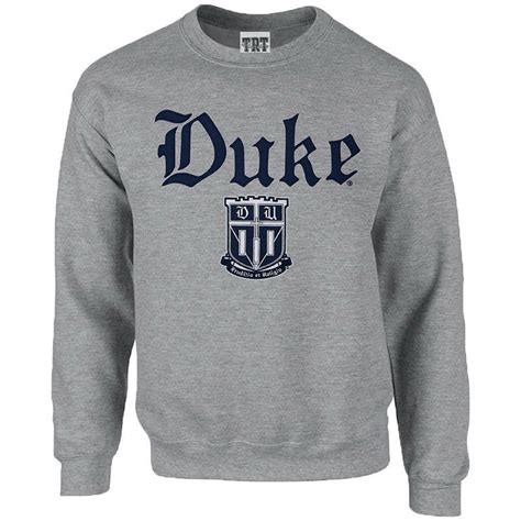 Gothic Duke® Shield Crewneck Sweatshirt Duke Stores