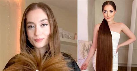 Woman Dubbed ‘real Life Rapunzel Shares Secret To Hair Worth £250000 Metro News