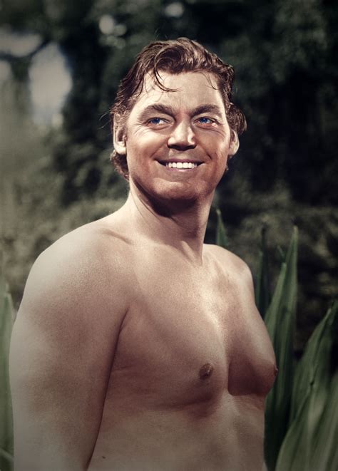 Johnny Weissmuller As Tarzan 1945 • Roldschoolcool Tarzan Johnny Weissmuller Tarzan