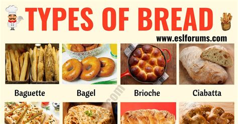 5 Types Of Bread