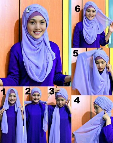 how to wear hijab styles step by step video hijab style