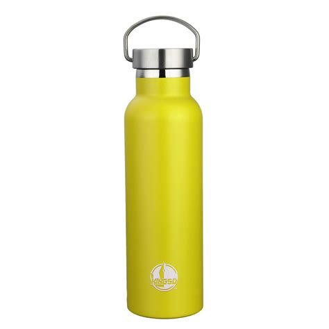 Vacuum Water Bottle, 600ml Stainless Steel Sports Bottle Insulation ...