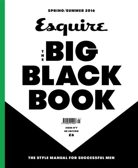 Esquire The Big Black Book Magazine Digital