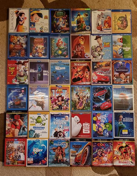 Disney Animation Blu Ray Collection Dvdcollection