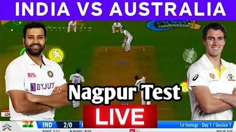 Live Ind Vs Aus 1st Test Match I Live Scorecard I India Vs Australia