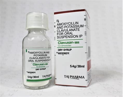 Amoxicillin And Clavulanate Oral Suspension 400mg57mg Per 5ml