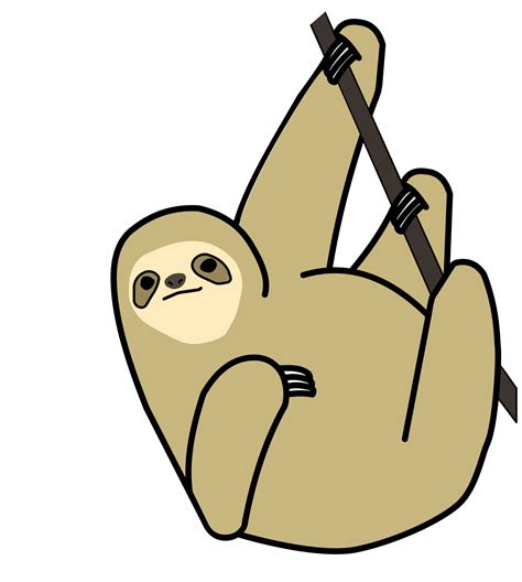 Easy Sloth Drawing Free Download On Clipartmag