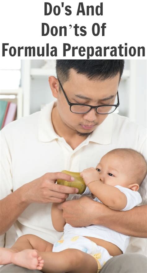 Never bathe your baby immediately after a feed. Do's And Don'ts Of Formula Preparation