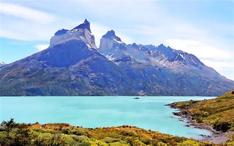 Torres Del Paine National Park Chile Natural Scenery Wallpaper