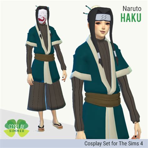 Haku For Ts4 Sims 4 Sims Sims 4 Anime