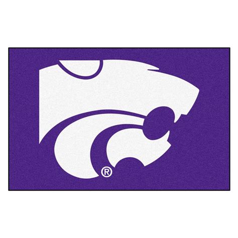 Fanmats Ncaa Kansas State University Purple 1 Ft 7 In X 2 Ft 6 In