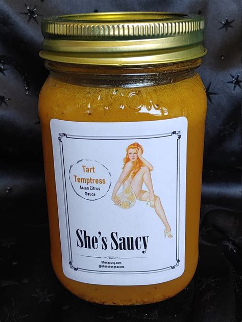 She S Saucy Sauces Tart Temptress Asian Citrus Sauce Etsy