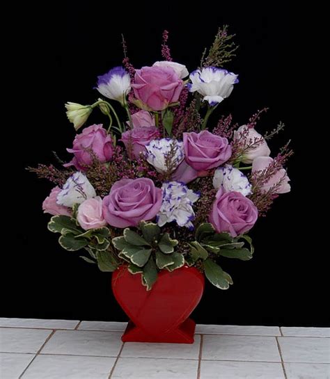 Free shipping on orders over $25 shipped by amazon. 47 best images about Flower Arrangements in Heart Shaped ...