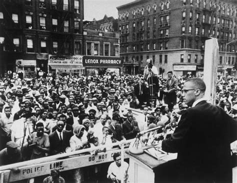 1963 Racial Hatred Malcolm X At A Harlem Rally 1963 Malcolm X Harlem Racial Times Square