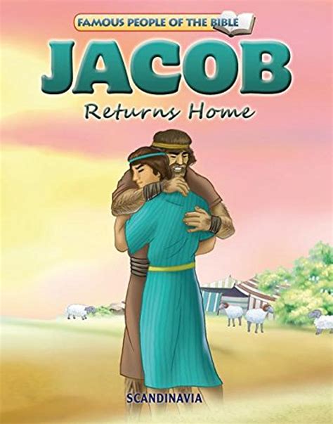 jacob returns home famous people of the bible board book christian product direct