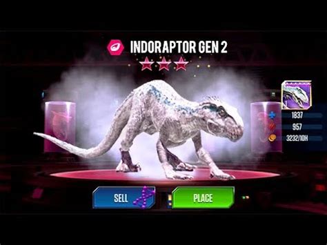 The raptor in its natural habitat. NEW INDORAPTOR GEN 2???!!! (JURASSIC WORLD) - YouTube