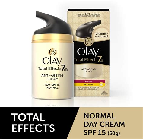 Olay Olay Total Effects 7 In One Anti Ageing Cream Normal Day Spf 15 Price In India Buy Olay
