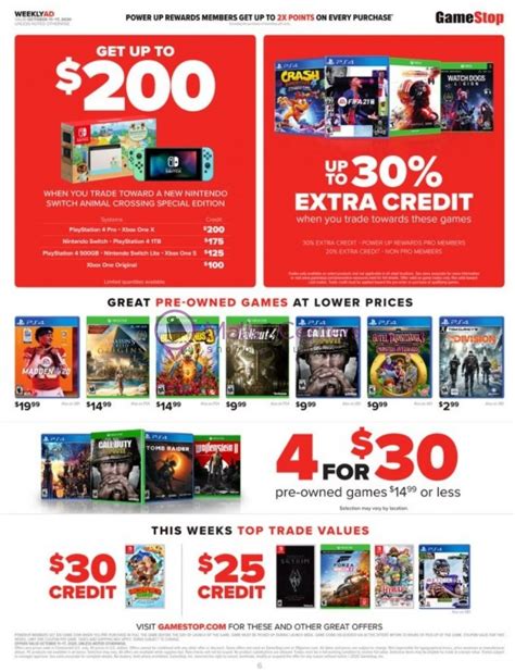 Gamestop Weekly Ad Valid From 10112020 To 10172020 Mallscenters