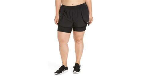 Nike Flex Bliss 2 In 1 Training Shorts Running Shorts For Curvy Women