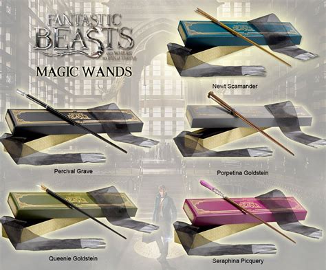 Fantastic Beasts Magic Wands Revealed Along With New TV Spots