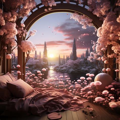 Premium Ai Image Sweet Dreams Beautiful Surrealism Unreal Engine