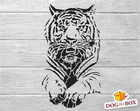 Stencil Diy Stencil Painting Body Painting Tiger Stencil Animal