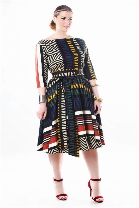 Jibri Tribal Printed Swing Dress Plus Size Spring Dresses Plus Size Dresses Plus Size Outfits