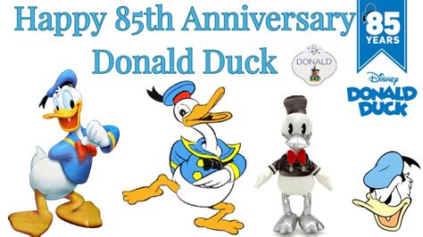 Donald Duck Pin Tag 85th Anniversary Youtube