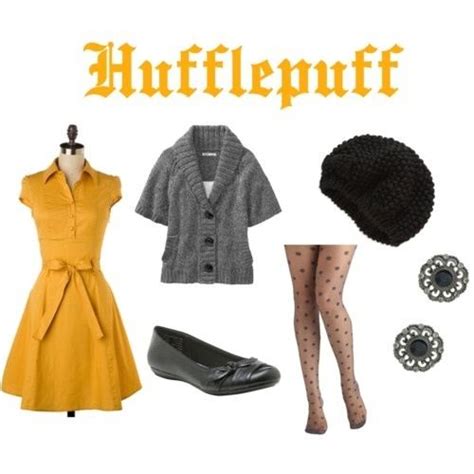 Hufflepuff Outfit All Things Harry Potter Pinterest Outfit
