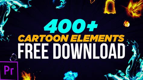 These motion graphics templates mean it's. 400+ CARTOON MOTION ELEMENTS FOR ADOBE PREMIERE PRO FREE ...
