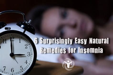 6 Surprisingly Simple Tips And Natural Remedies For Insomnia