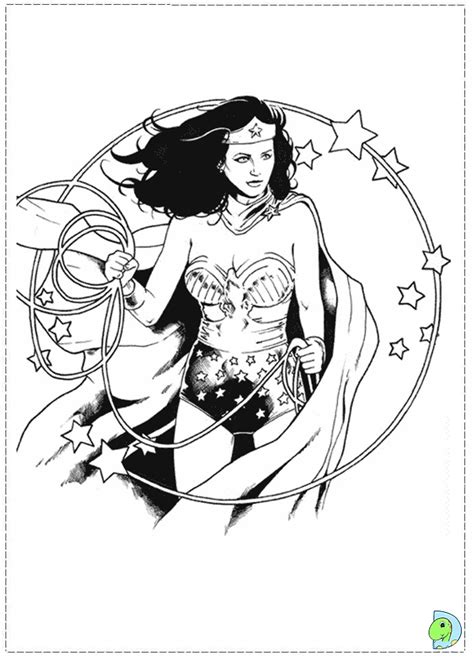 Gal Gadot Wonder Woman Coloring Pages