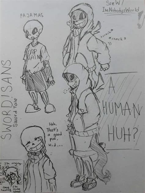 Swordsans Sketch Undertale Aus Amino