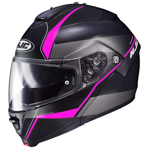 Classic motorcycle helmets always had that retro look that was fun to wear. HJC Womens IS-Max 2 II Mine Modular Motorcycle Helmet with ...