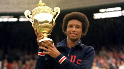 July 5 1975 Arthur Ashe Is Crowned First Black King Of Wimbledon Bt