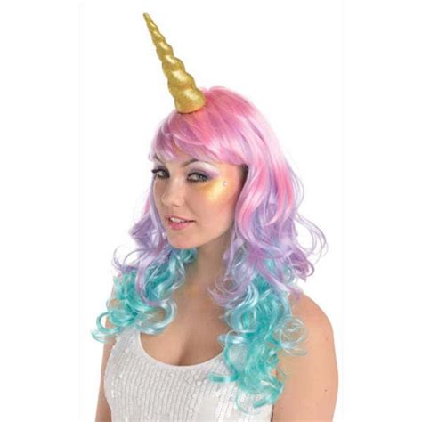 Gold Glitter Unicorn Horn Headband Pop Party Supply