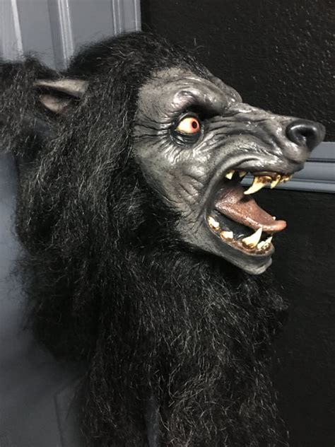 Black Bad Moon Werewolf Mask