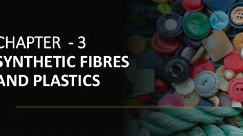 Class 8 Chapter 3 Synthetic Fibers And Plastic Youtube