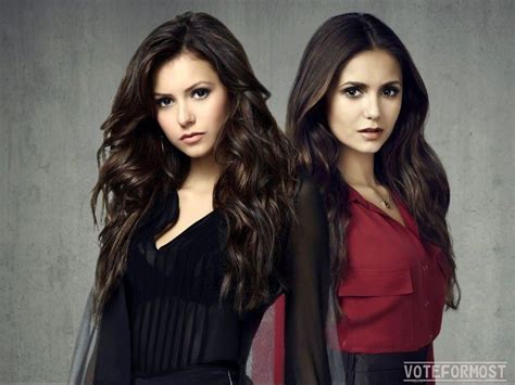 Katherine And Elena Katherine And Elena Vampire Diaries Damon